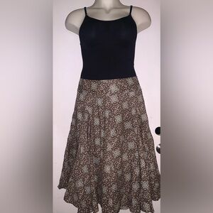 a.n.a. A New Approach size 14 100% cotton  skirt EUC